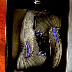 Jordan 12 retro "black dark concord" 2020